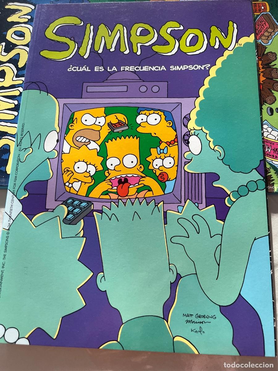 C&oacute;mics: Lote de 11 c&oacute;mic de Simpson. A&ntilde;o 1994. - Foto 11
