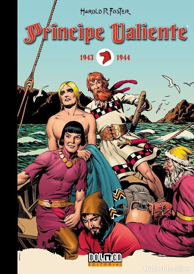 Comics: Pr&iacute;ncipe Valiente 1943-1944 (Dolmen Editorial) - Harold Foster; Harold Foster