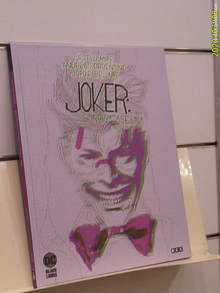 C&oacute;mics: JOKER: SONRISA ASESINA LIBRO DOS TOMO TAPA DURA DC - ECC OFERTA