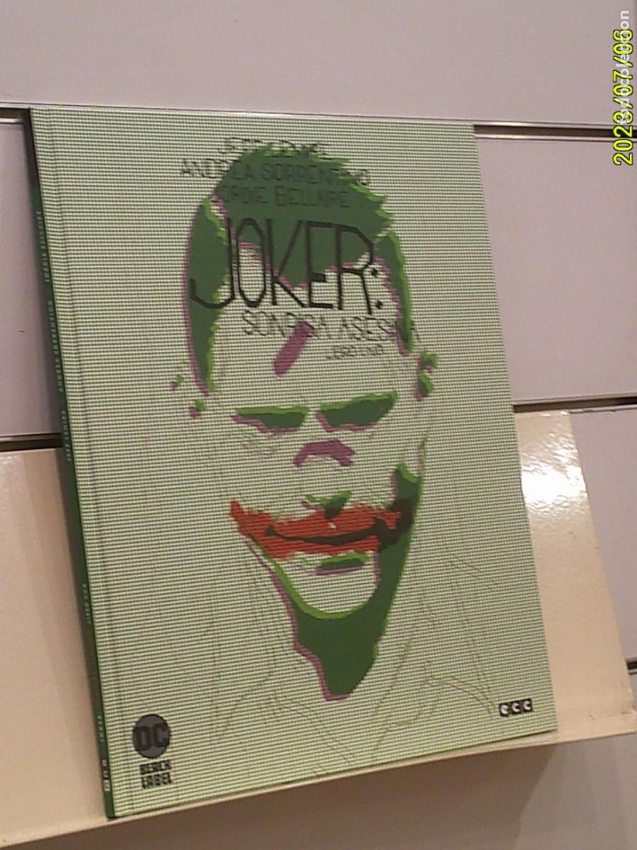 C&oacute;mics: JOKER: SONRISA ASESINA LIBRO UNO TOMO TAPA DURA DC - ECC OFERTA