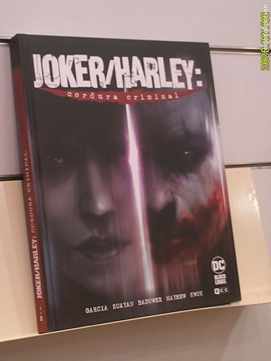 C&oacute;mics: JOKER/HARLEY: CORDURA CRIMINAL TOMO TAPA DURA DC BLACK LABEL - ECC OFERTA
