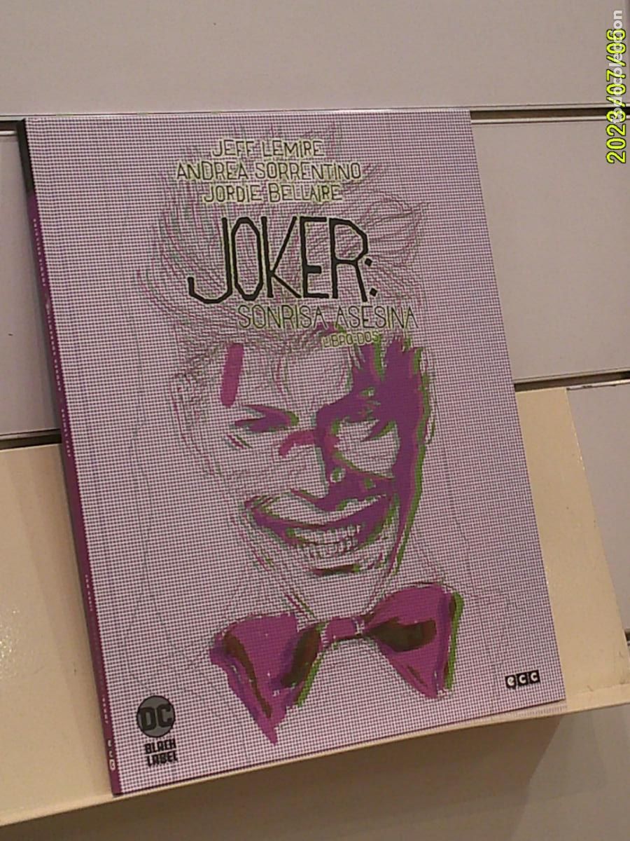 C&oacute;mics: JOKER: SONRISA ASESINA LIBRO DOS TOMO TAPA DURA DC - ECC OFERTA
