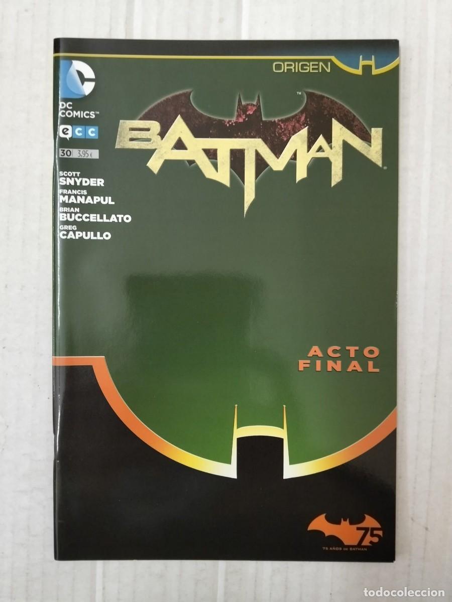 C&oacute;mics: BATMAN n&ordm; 30. ORIGEN, ACTO FINAL. ECC