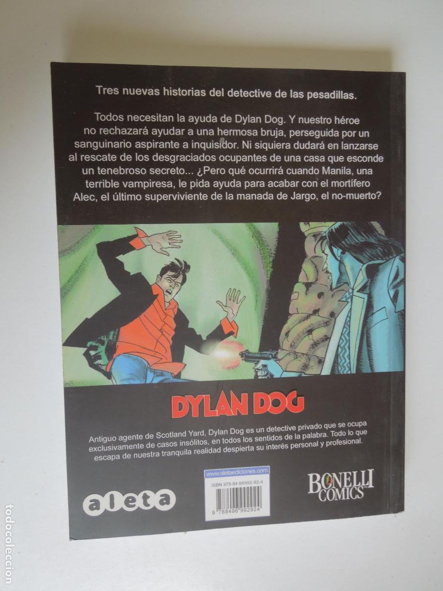 C&oacute;mics: DYLAN DOG -DETECTIVE DE LO OCULTO - MANILA -2011- - Foto 2