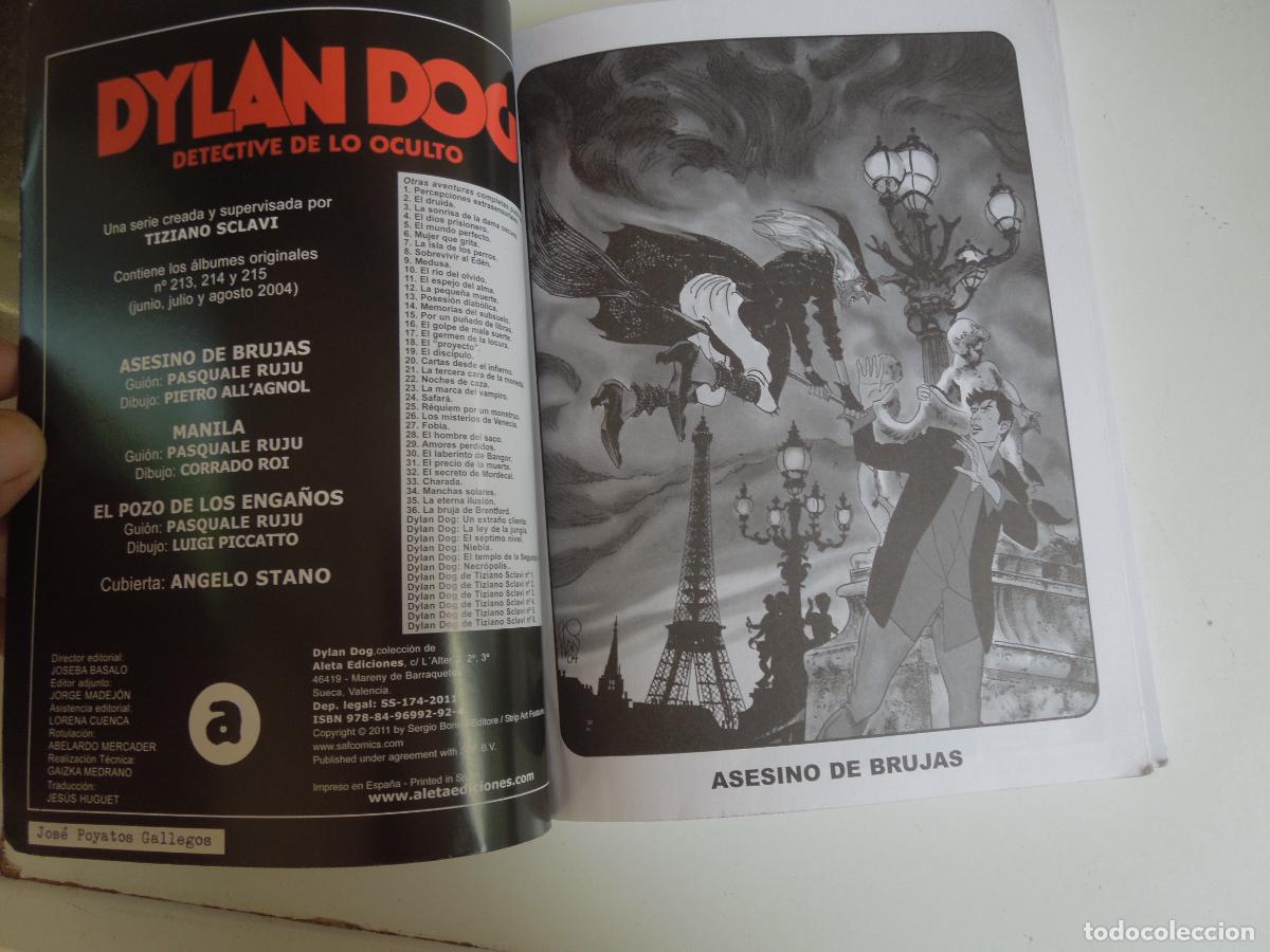 C&oacute;mics: DYLAN DOG -DETECTIVE DE LO OCULTO - MANILA -2011- - Foto 4