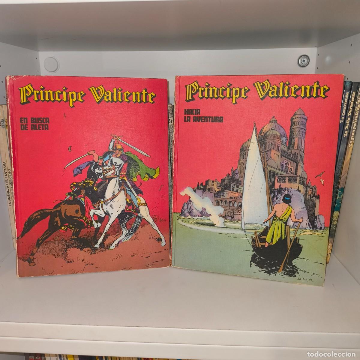 C&oacute;mics: Pr&iacute;ncipe Valiente &ndash; 2 tomos Burulan | A&ntilde;os 70 - Foto 1