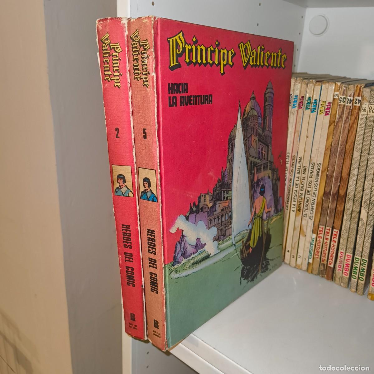 C&oacute;mics: Pr&iacute;ncipe Valiente &ndash; 2 tomos Burulan | A&ntilde;os 70 - Foto 2