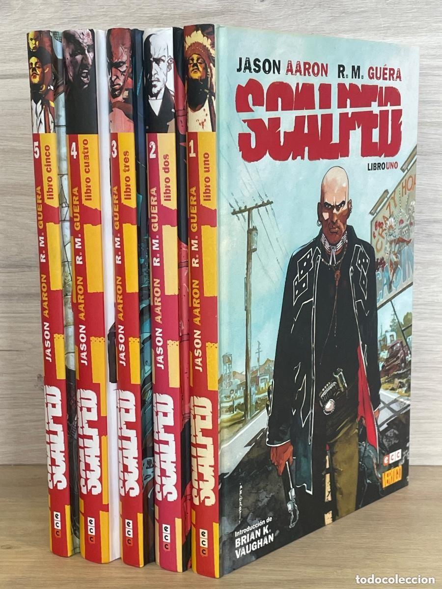 C&oacute;mics: SCALPED COMPLETA TOMOS 1 AL 5 (JASON AARON / R. M. GUERA) ECC - CARTONE - ESTADO EXCELENTE - OFM15