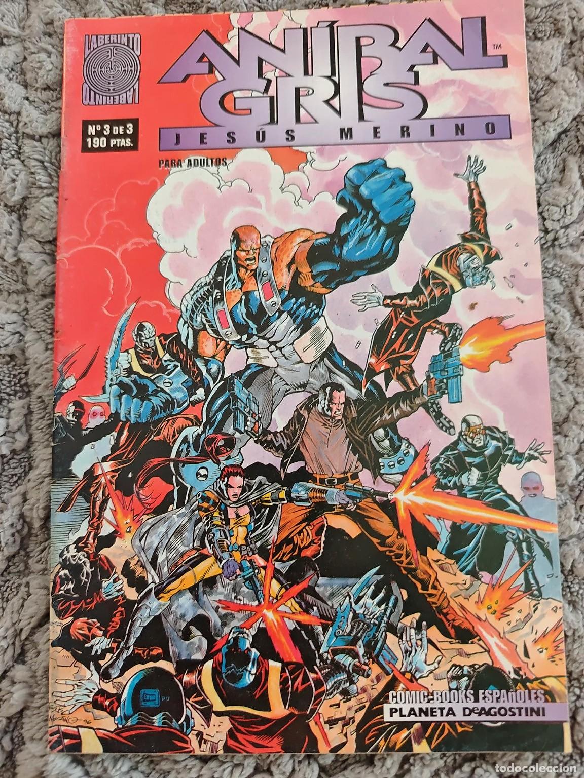 Comics: An&iacute;bal Gris n&ordm; 3 de 3 - Jes&uacute;s Merino