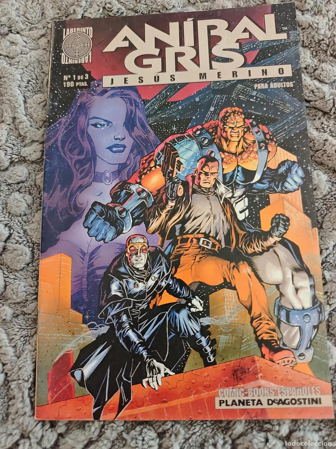 Comics: An&iacute;bal Gris n&ordm; 1 de 3 - Jes&uacute;s Merino