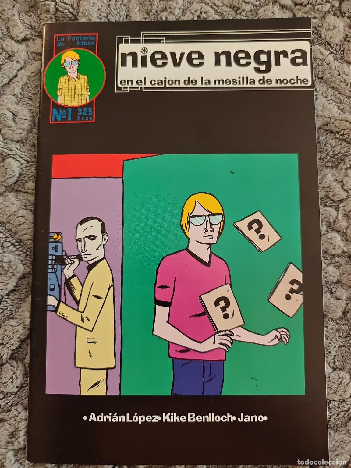 C&oacute;mics: Nieve Negra n&ordm; 1 - En el caj&oacute;n de la mesilla de noche