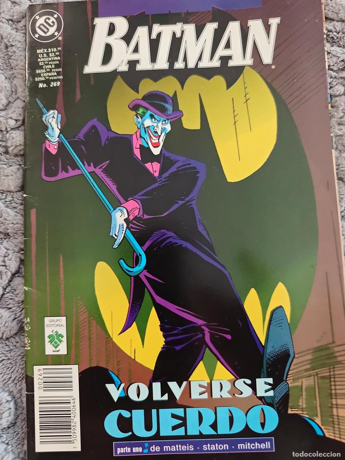C&oacute;mics: Batman n&ordm; 269 - Volverse cuerdo, parte 1