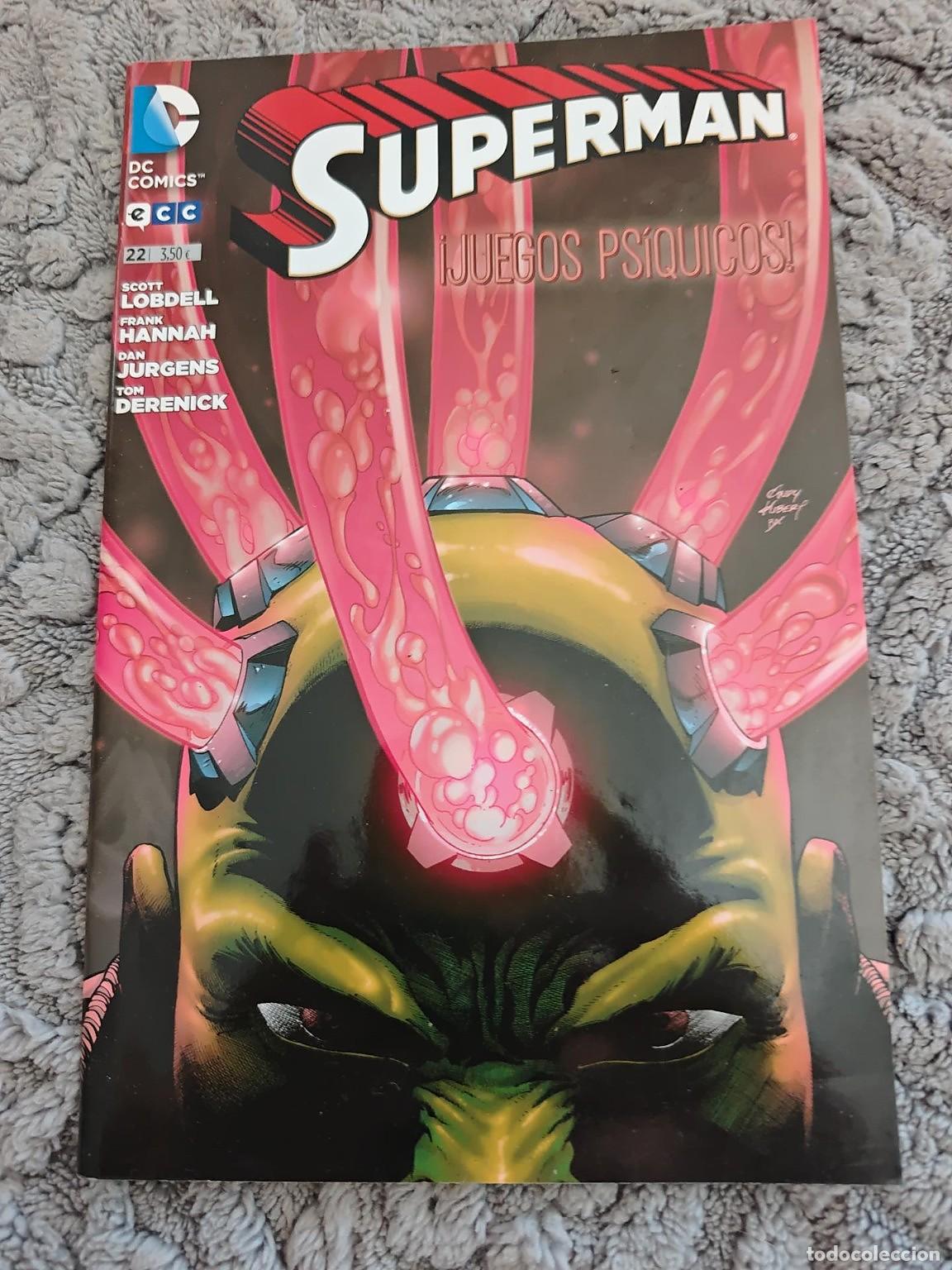 C&oacute;mics: Superman n&ordm; 22 - &iexcl;Juegos ps&iacute;quicos!