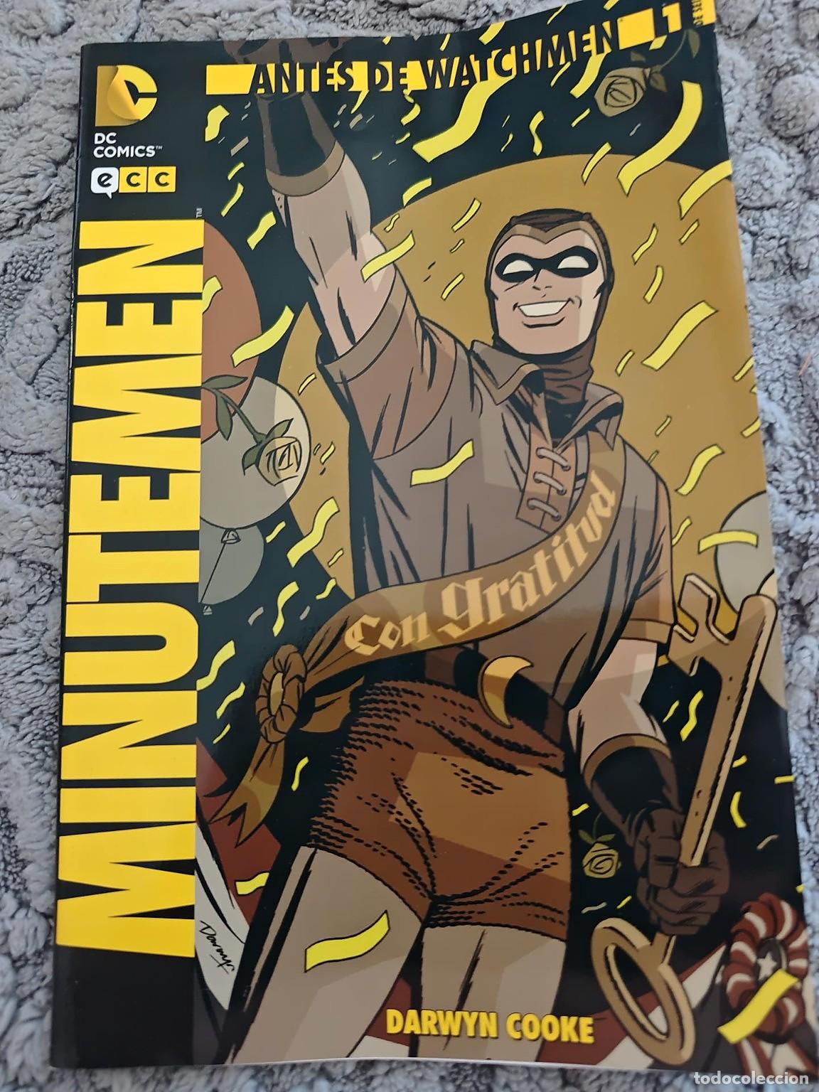 C&oacute;mics: Antes de Watchmen: Minutemen n&ordm; 1