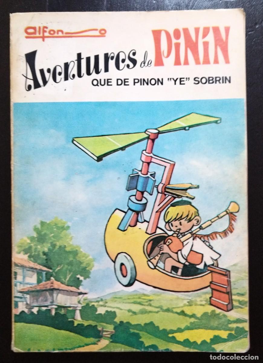 C&oacute;mics: AVENTURES DE PIN&Iacute;N QUE DE PIN&Oacute;N YE SOBR&Iacute;N. ALFONSO IGLESIAS. OVIEDO, 1971. PRIMERA EDICI&Oacute;N EN LIBRO.