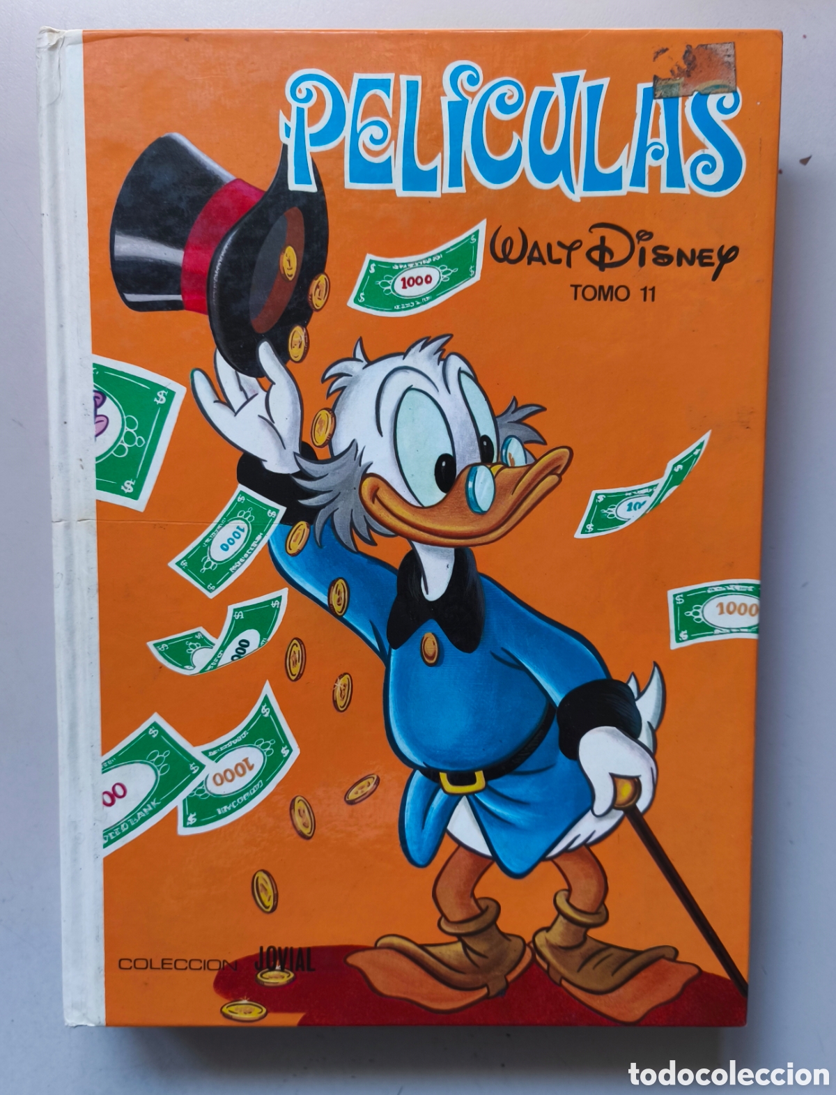 C&oacute;mics: LIBRO PELICULAS WALT DISNEY DE LA COLECCION JOVIAL - TOMO XI