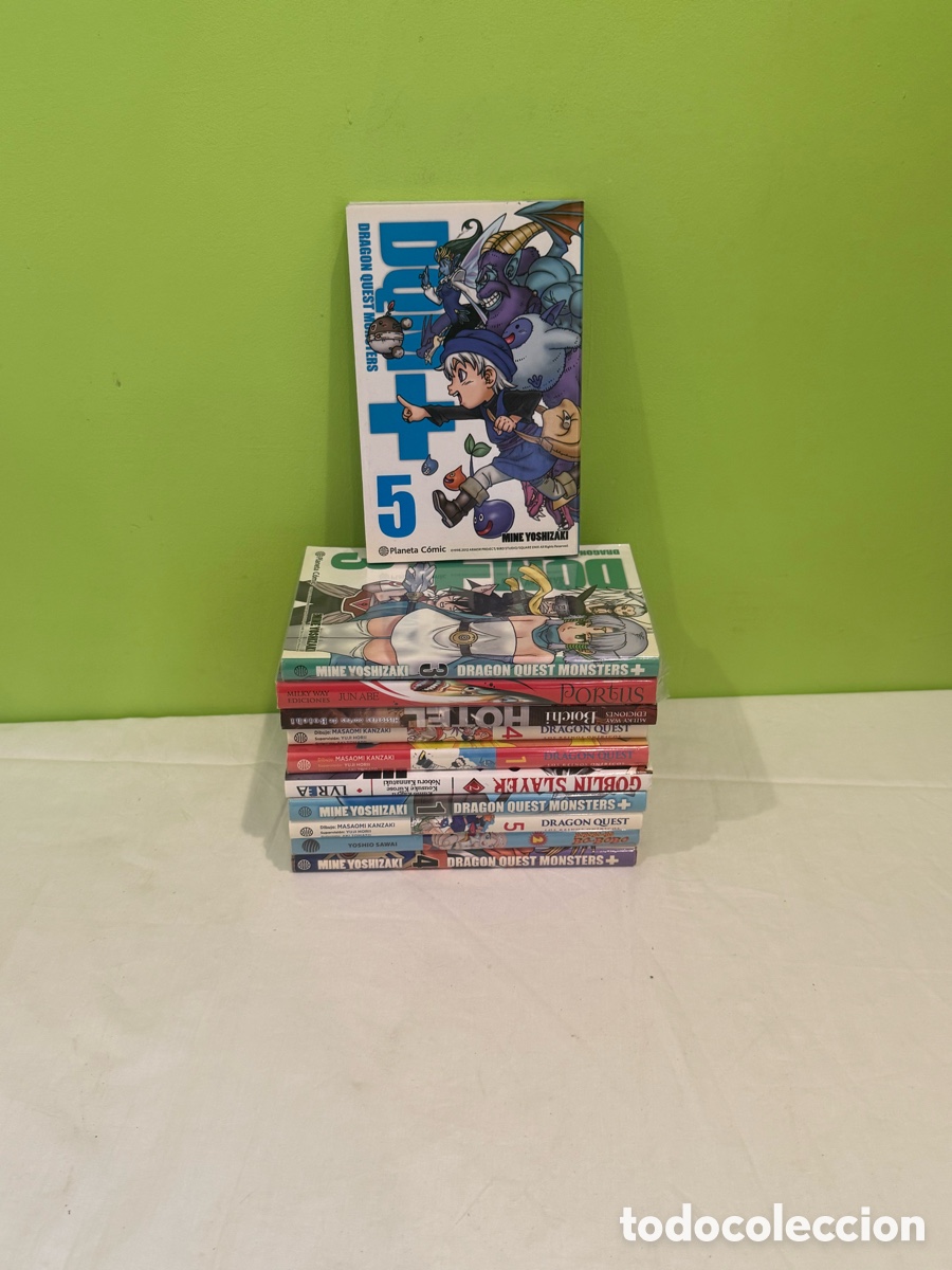 C&oacute;mics: Lote 10 Mangas Dragon Quest, Goblin Slayer y Otros