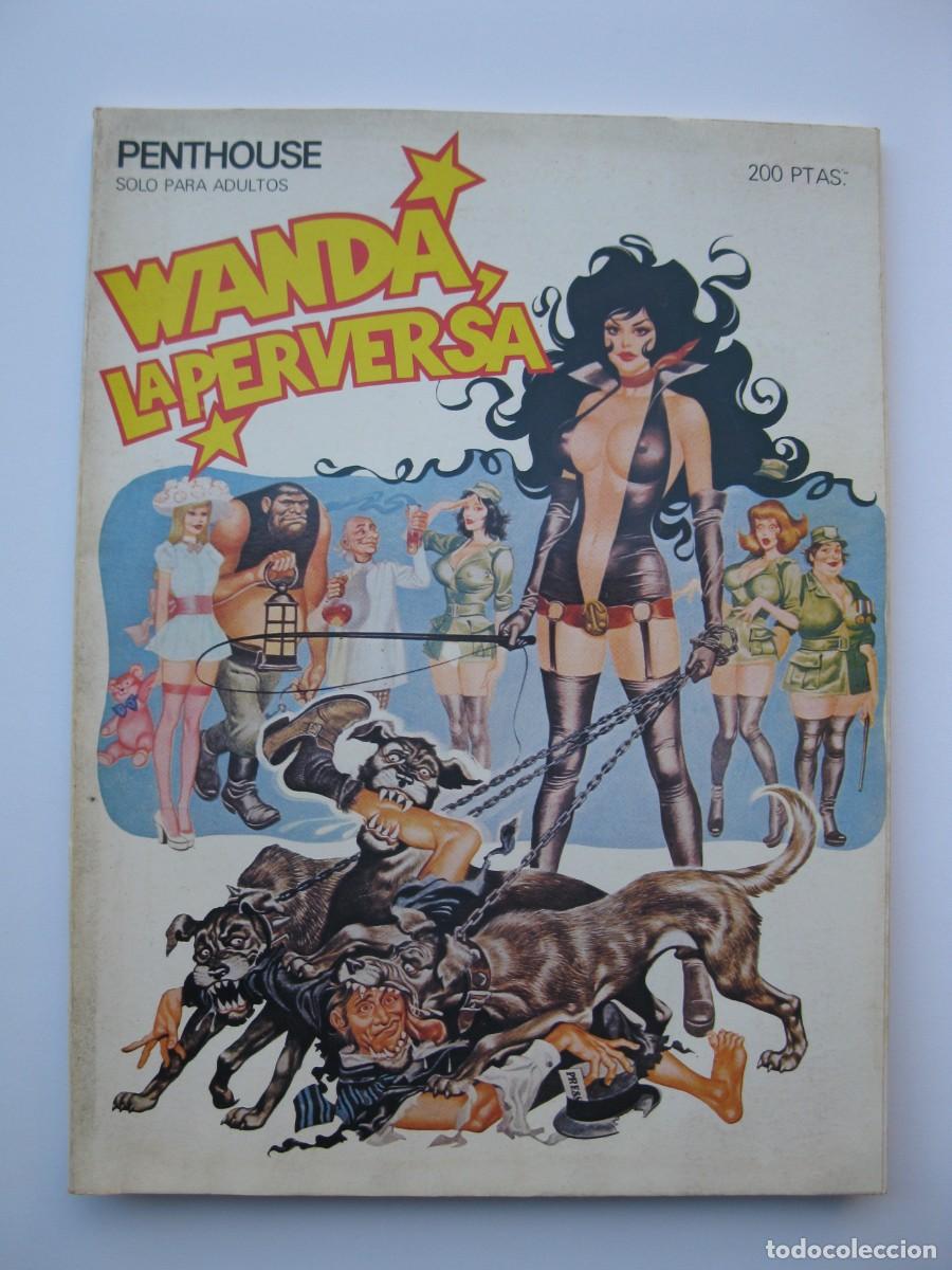 C&oacute;mics: WANDA, LA PERVERSA - FREDERIC MULALLY - RON EMBLETON - PENTHOUSE - A&Ntilde;O 1979.