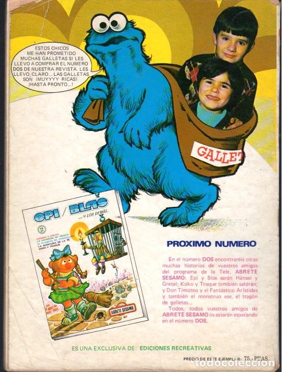 C&oacute;mics: EPI / BLAS ... Y LOS DEM&Aacute;S *** ABRETE SESAMO - Foto 8