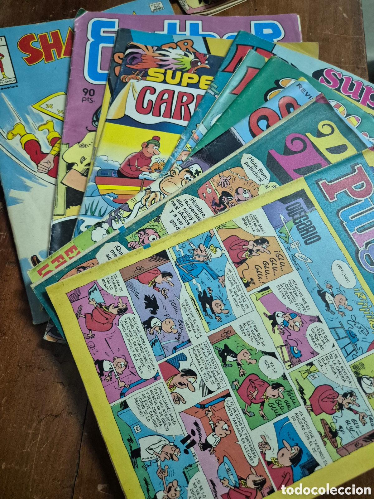 C&oacute;mics: 10 COMICS VARIADOS MORTADELO PULGARCITO ESTHER SHAZAM
