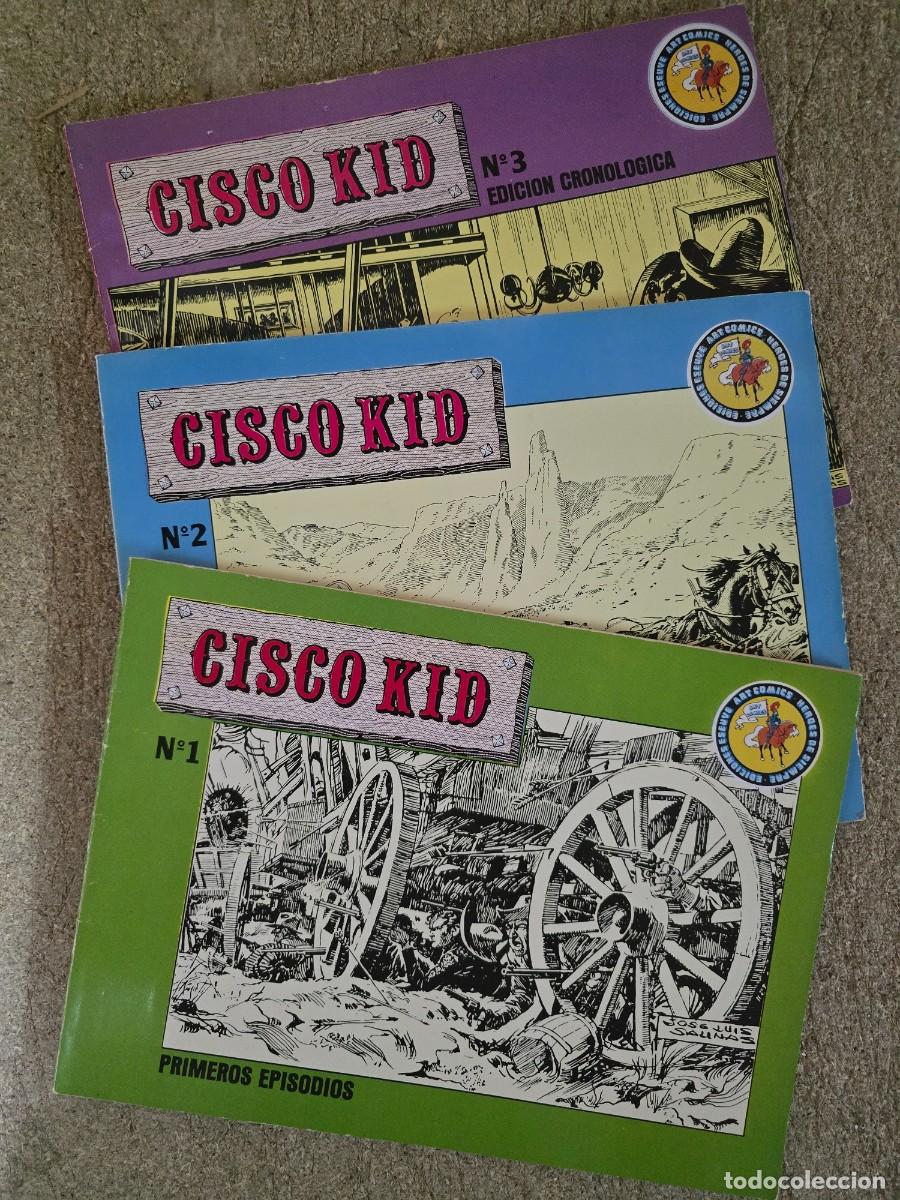 C&oacute;mics: Cisco Kid.lote 3 Tebeos.Ediciones Eseuve