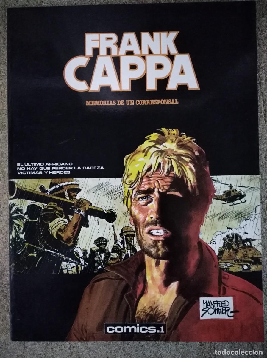 C&oacute;mics: Frank Cappa.Memorias de un Corresponsal.Editado por el autor Manfred Sommer