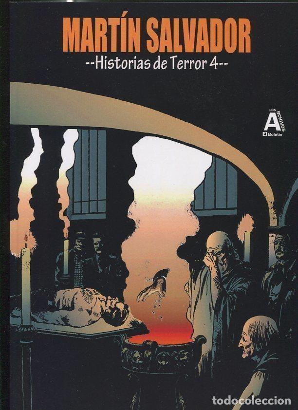 C&oacute;mics: Los Archivos de El Boletin volumen 064: Martin Salvador, historias de terror volumen 4