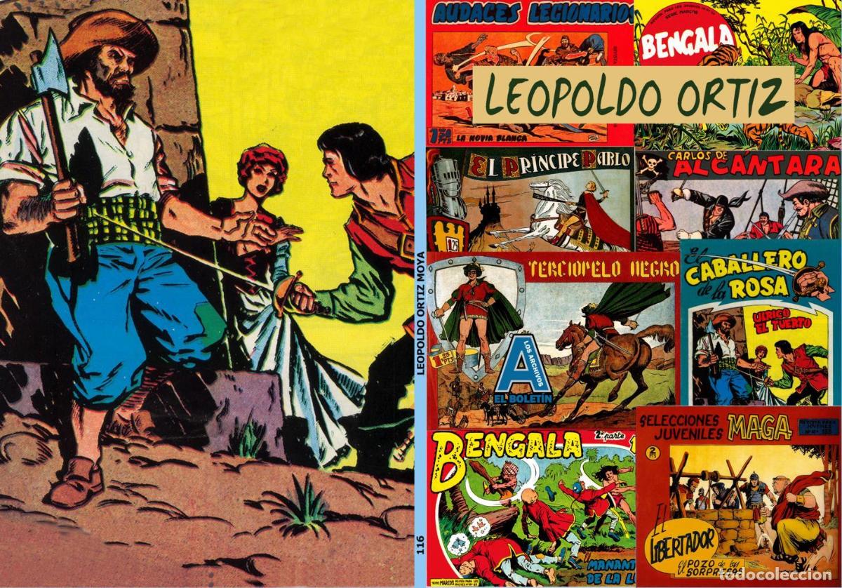 C&oacute;mics: Los Archivos de El Boletin volumen 116: Leopoldo Ortiz: cromos