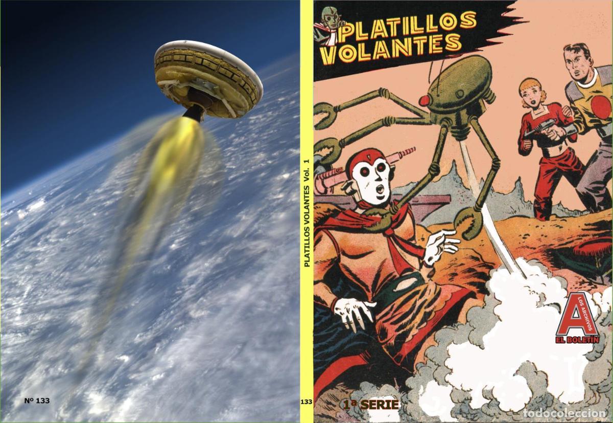 C&oacute;mics: Los Archivos de El Boletin volumen 133: Platillos Volantes volumen 1