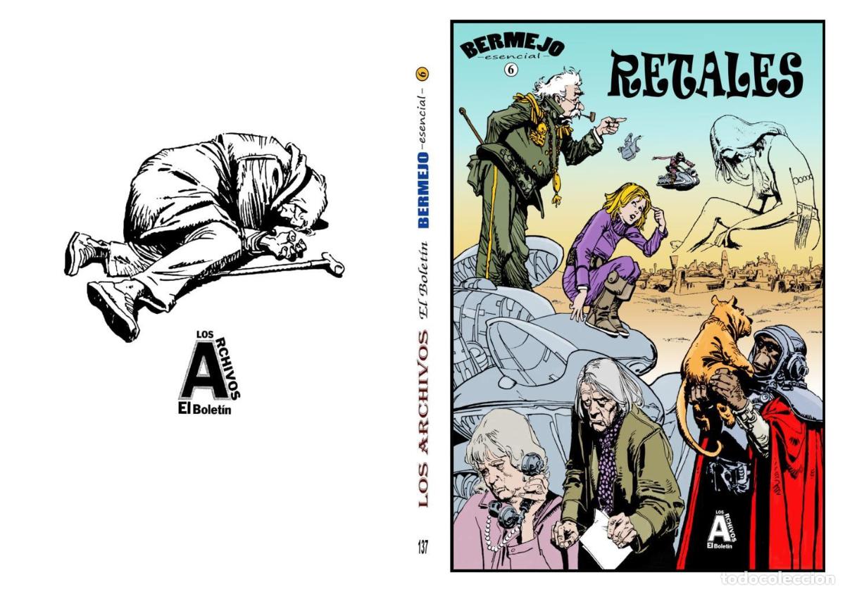 C&oacute;mics: Los Archivos de El Boletin volumen 137: Luis Bermejo vol 6: Retales