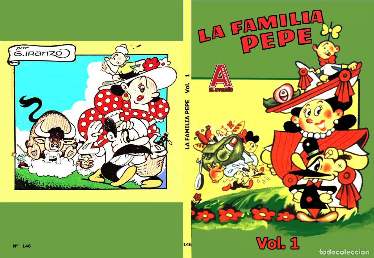 C&oacute;mics: Los Archivos de El Boletin volumen 146: Iranzo vol 04: La Familia Pepe vol 1
