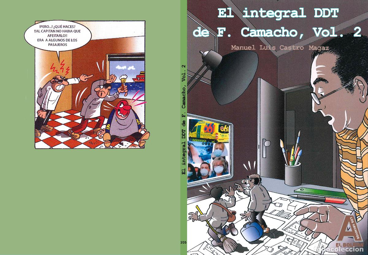 C&oacute;mics: Los Archivos de El Boletin volumen 205: El Integral DDT de F.Camacho vol 2 (Don Salicilato Sodico)