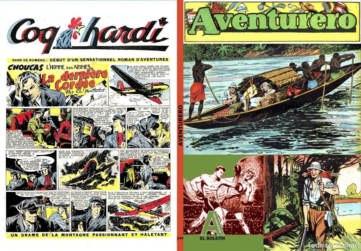 C&oacute;mics: Los Archivos de El Boletin volumen 244: Aventurero (aquila maris de caprioli)