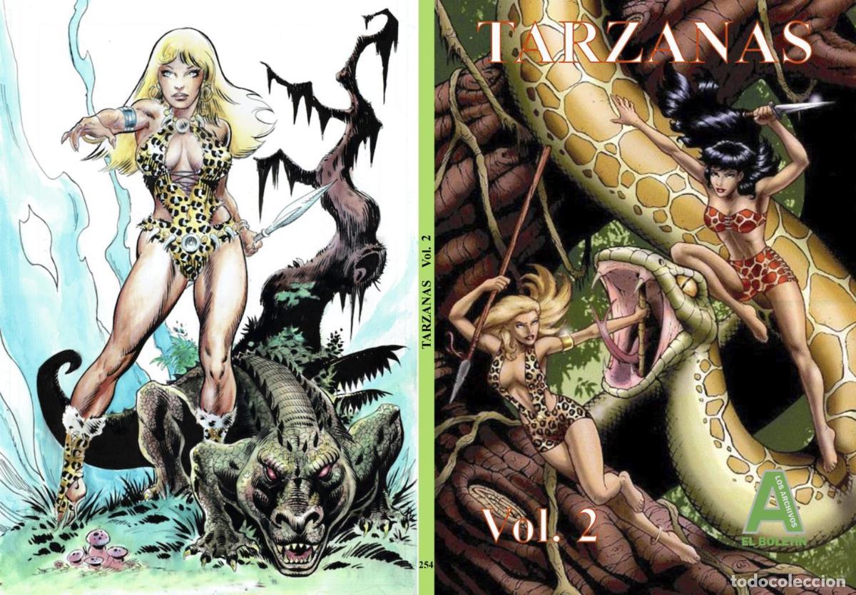 C&oacute;mics: Los Archivos de El Boletin volumen 254: Tarzanas, volumen 2
