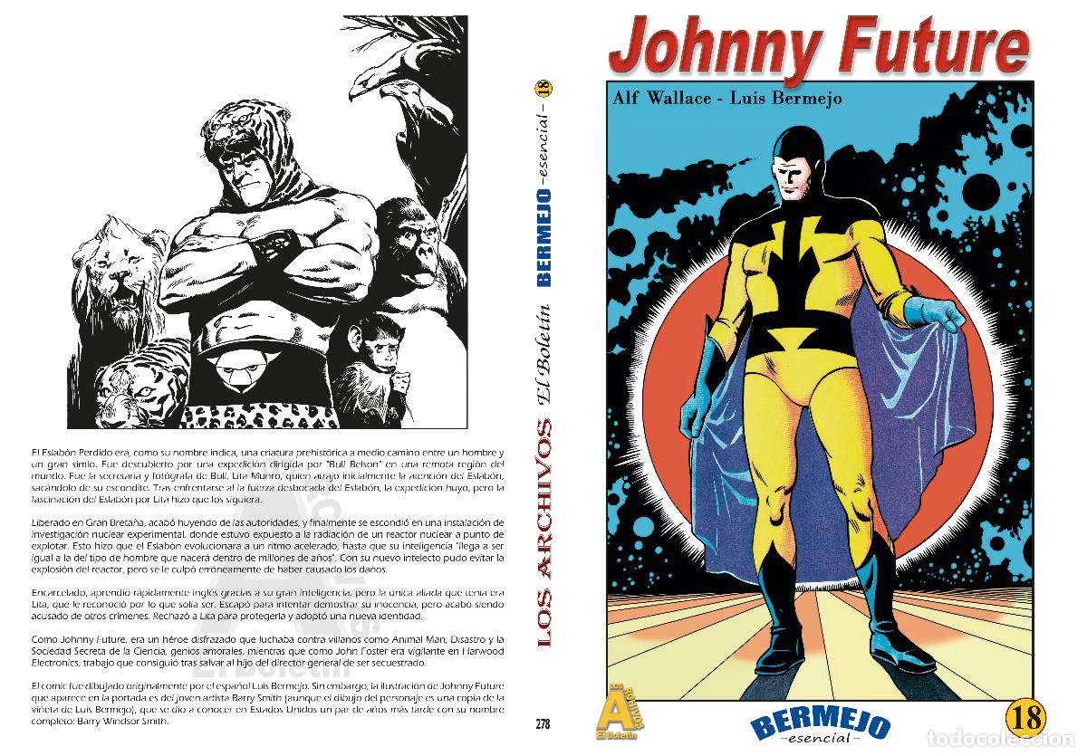 C&oacute;mics: Los Archivos de El Boletin volumen 278: Luis Bermejo vol 18: Johnny Future vol 1