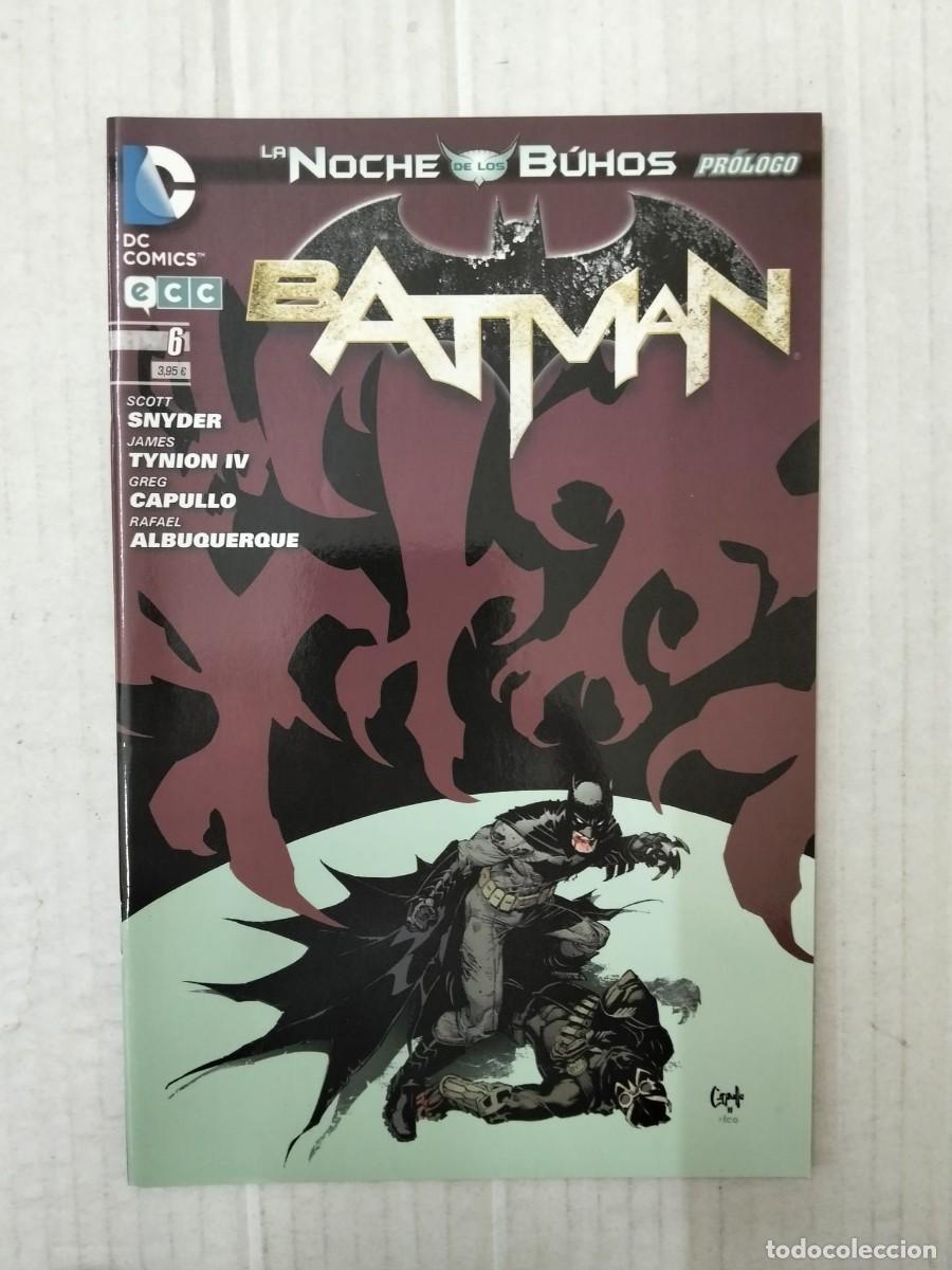 C&oacute;mics: BATMAN n&ordm; 6. LA NOCHE DE LOS B&Uacute;HOS, PR&Oacute;LOGO. ECC