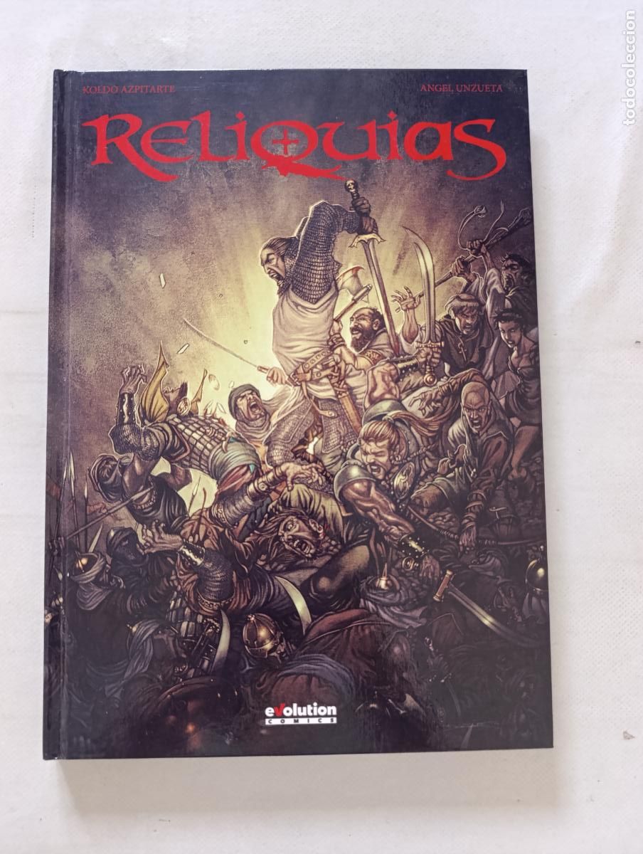 C&oacute;mics: RELIQUIAS - KOLDO AZPITARTE, ANGEL UNZUETA - EVOLUTION COMICS - TAPA DURA (305)
