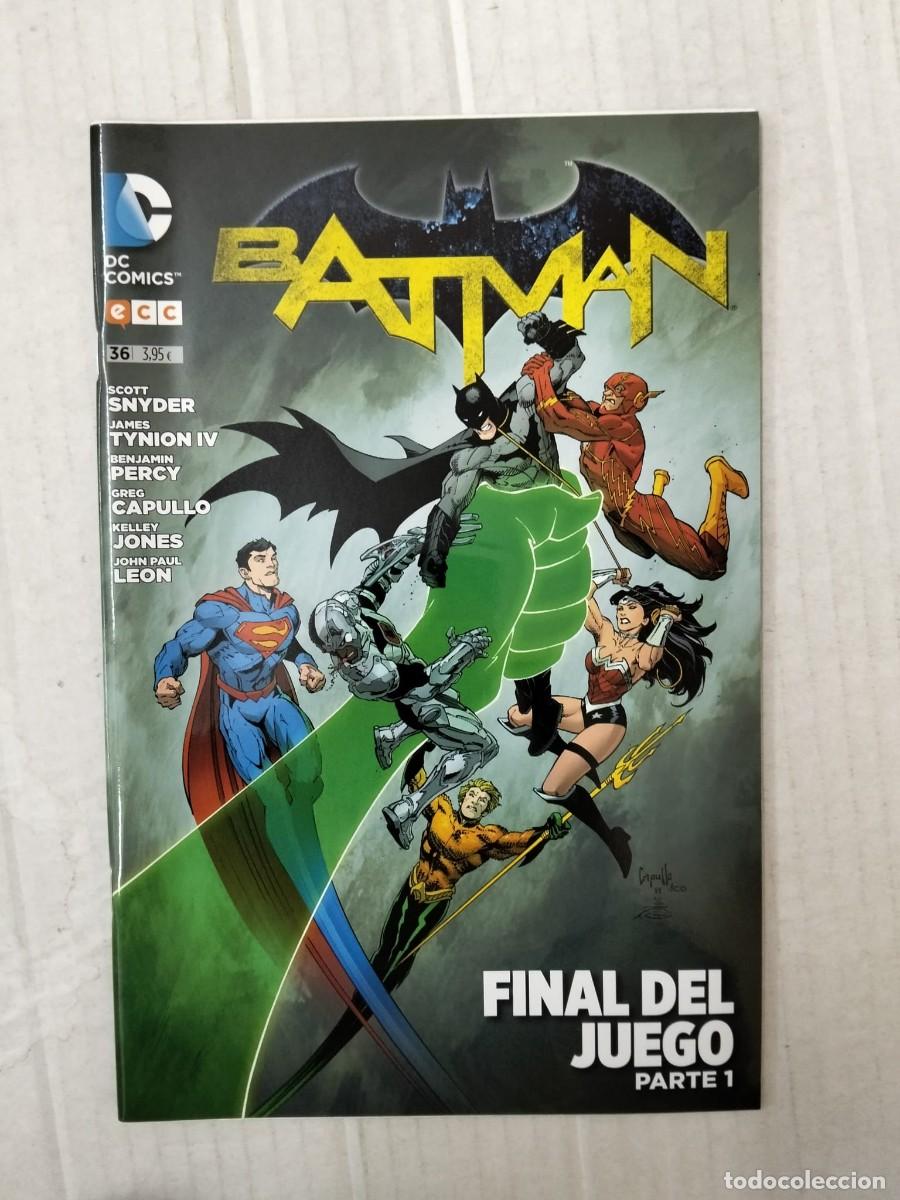 C&oacute;mics: BATMAN n&ordm; 36. FINAL DEL JUEGO, PARTE 1. ECC