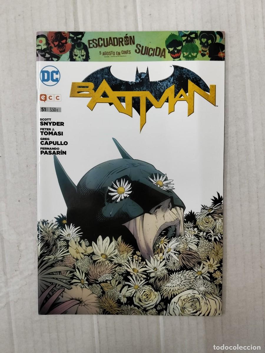 C&oacute;mics: BATMAN n&ordm; 51. Snyder, Tomasi, Capullo, Pasar&iacute;n. ECC