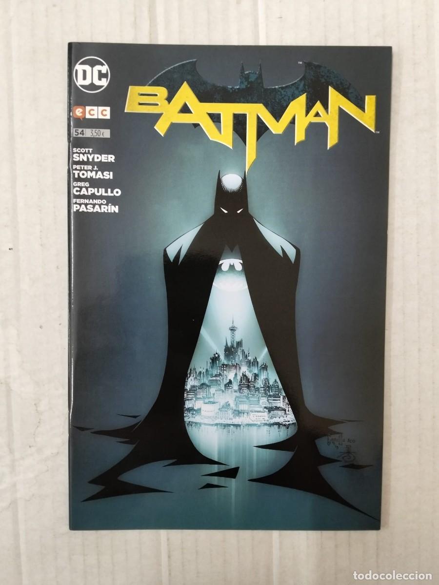 C&oacute;mics: BATMAN n&ordm; 54. Snyder, Tomasi, Capullo, Pasar&iacute;n. ECC