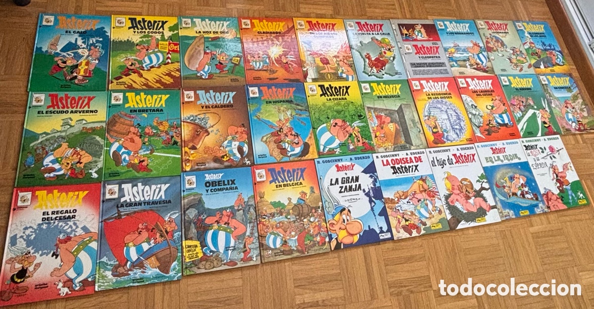 Comics : Lote Complete Colecci&oacute;n Ast&eacute;rix el Galo (29 &Aacute;lbumes)