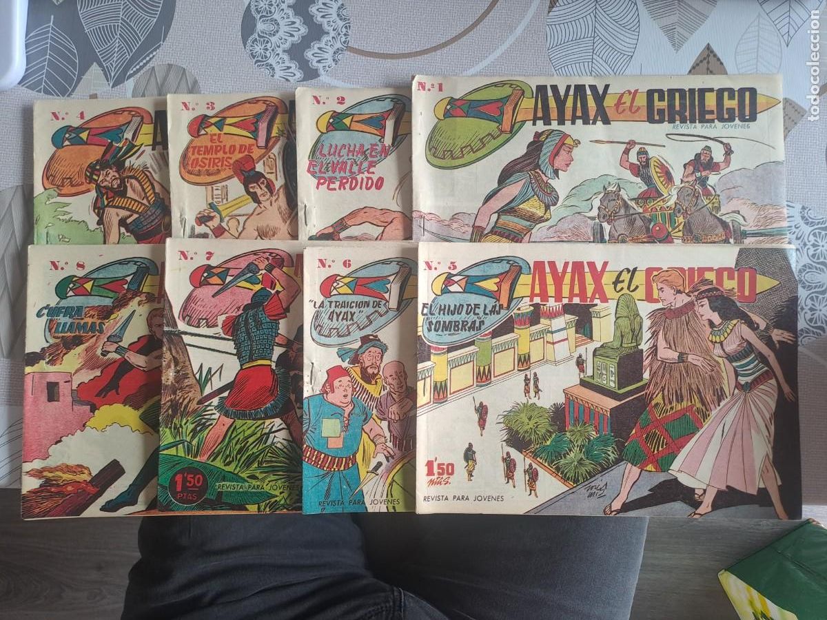 C&oacute;mics: Ayax el Griego completa 20 n&uacute;meros, Creo en buen estado