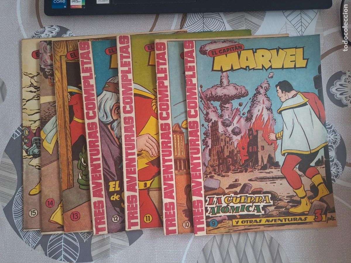 C&oacute;mics: Capit&aacute;n Marvel completa 32 n&uacute;meros, Hispano americana en buen estado - Foto 2