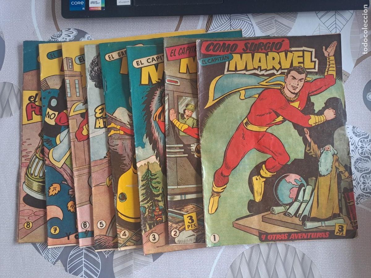 C&oacute;mics: Capit&aacute;n Marvel completa 32 n&uacute;meros, Hispano americana en buen estado