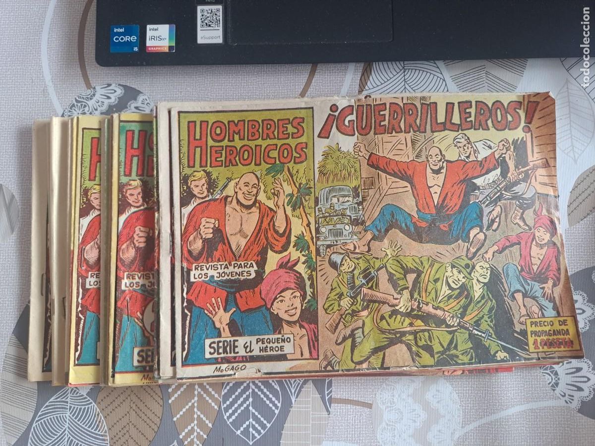C&oacute;mics: Hombres Heroicos completa 30 n&uacute;meros, Maga en buen estado