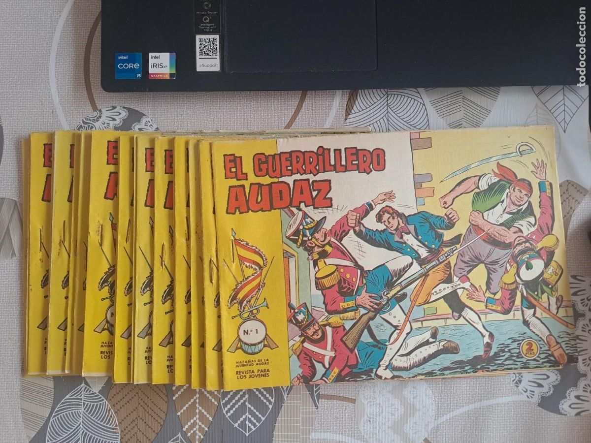 C&oacute;mics: El guerrillero audaz completa 26 n&uacute;meros, Valenciana en buen estado