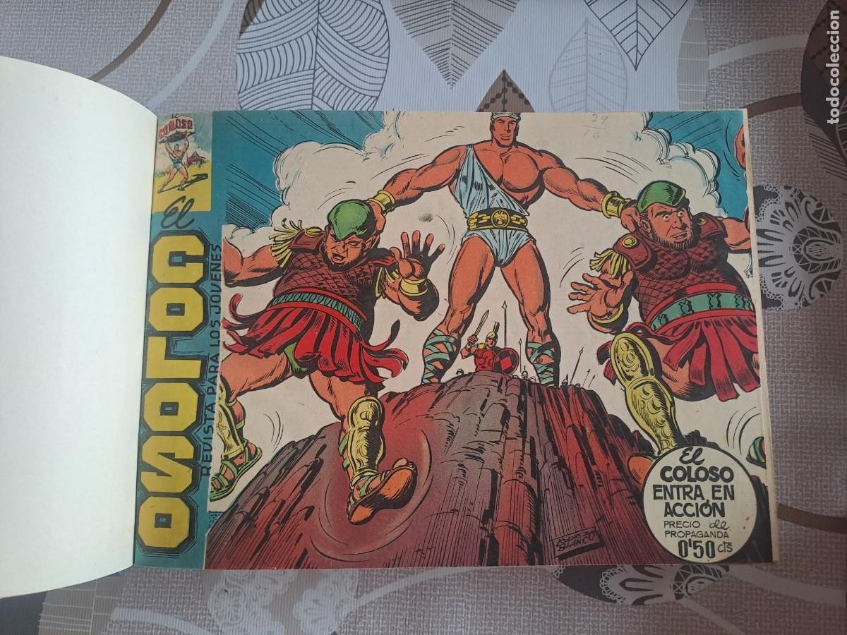 C&oacute;mics: El coloso completa 83 n&uacute;meros en 2 tomos, Maga en buen estado