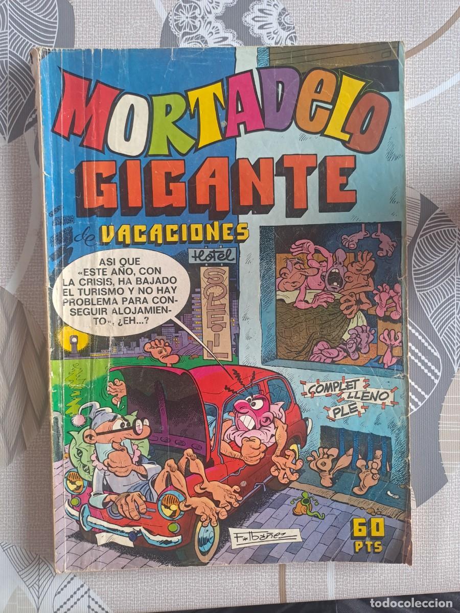 C&oacute;mics: Mortadelo gigante de vacaciones, Bruguera