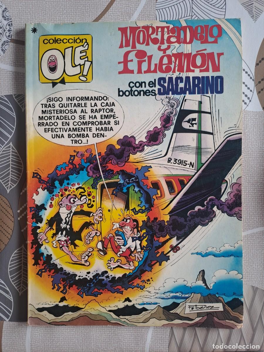 C&oacute;mics: Ole 165, Mortadelo y Filem&oacute;n con el botones Sacarino, Bruguera