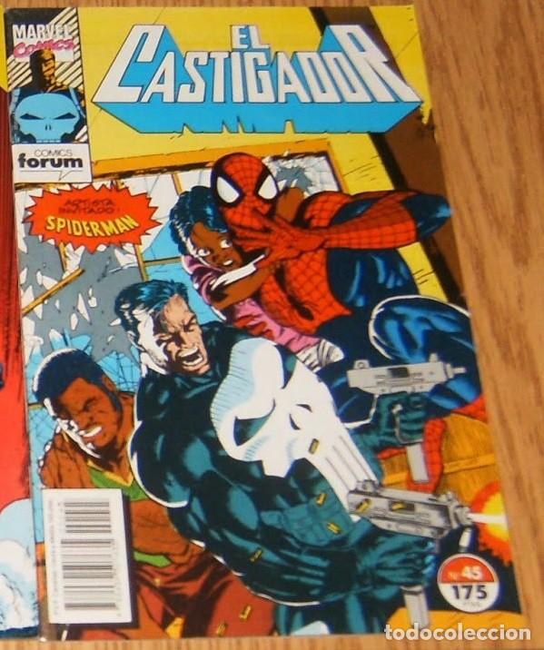 C&oacute;mics: PUNISHER WAR JOURNAL . EL CASTIGADOR . 45 . FORUM . Invitado Spiderman